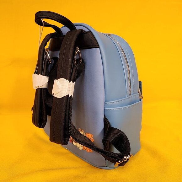 Loungefly Disney The Aristocats Window Portrait Glow-in-the-Dark Mini Backpack - Picture 5 of 12